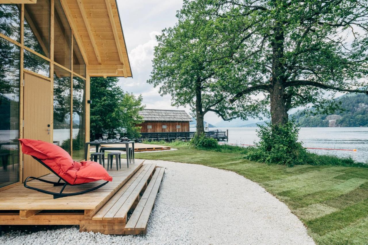 Eco Lodges Millstaetter See Döbriach Exteriör bild