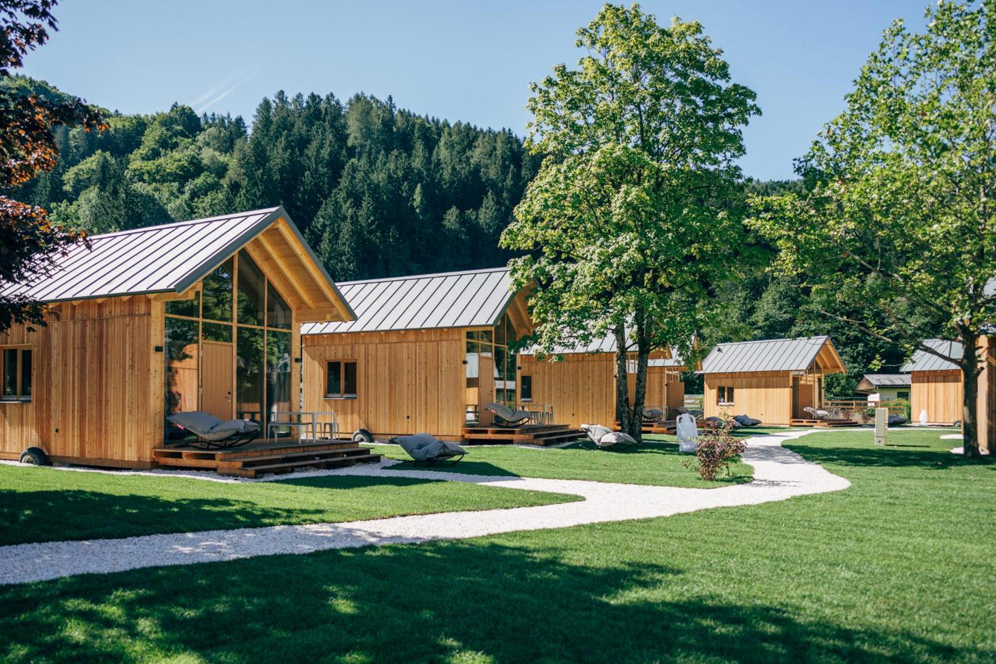 Eco Lodges Millstaetter See Döbriach Exteriör bild