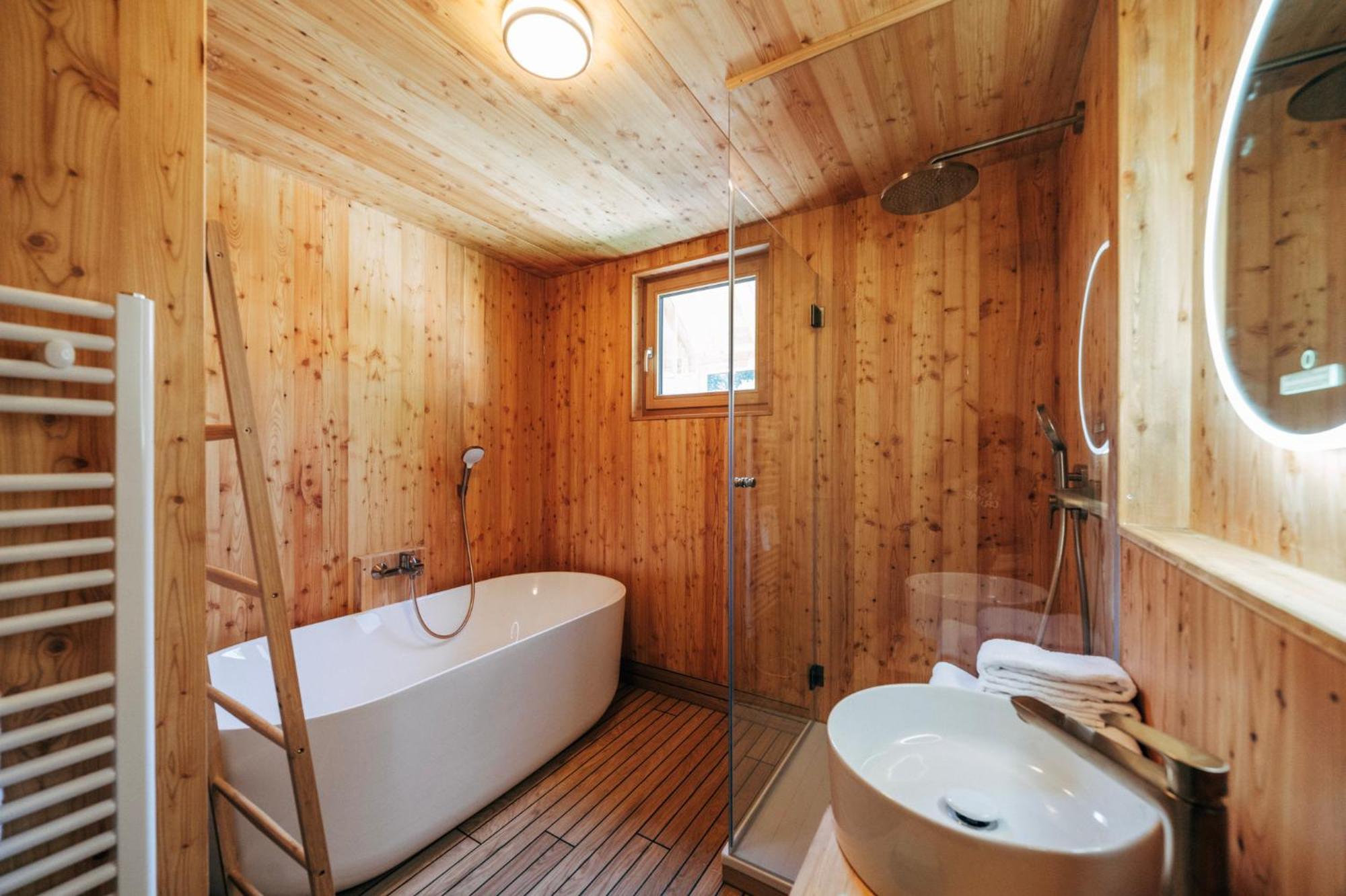 Eco Lodges Millstaetter See Döbriach Exteriör bild