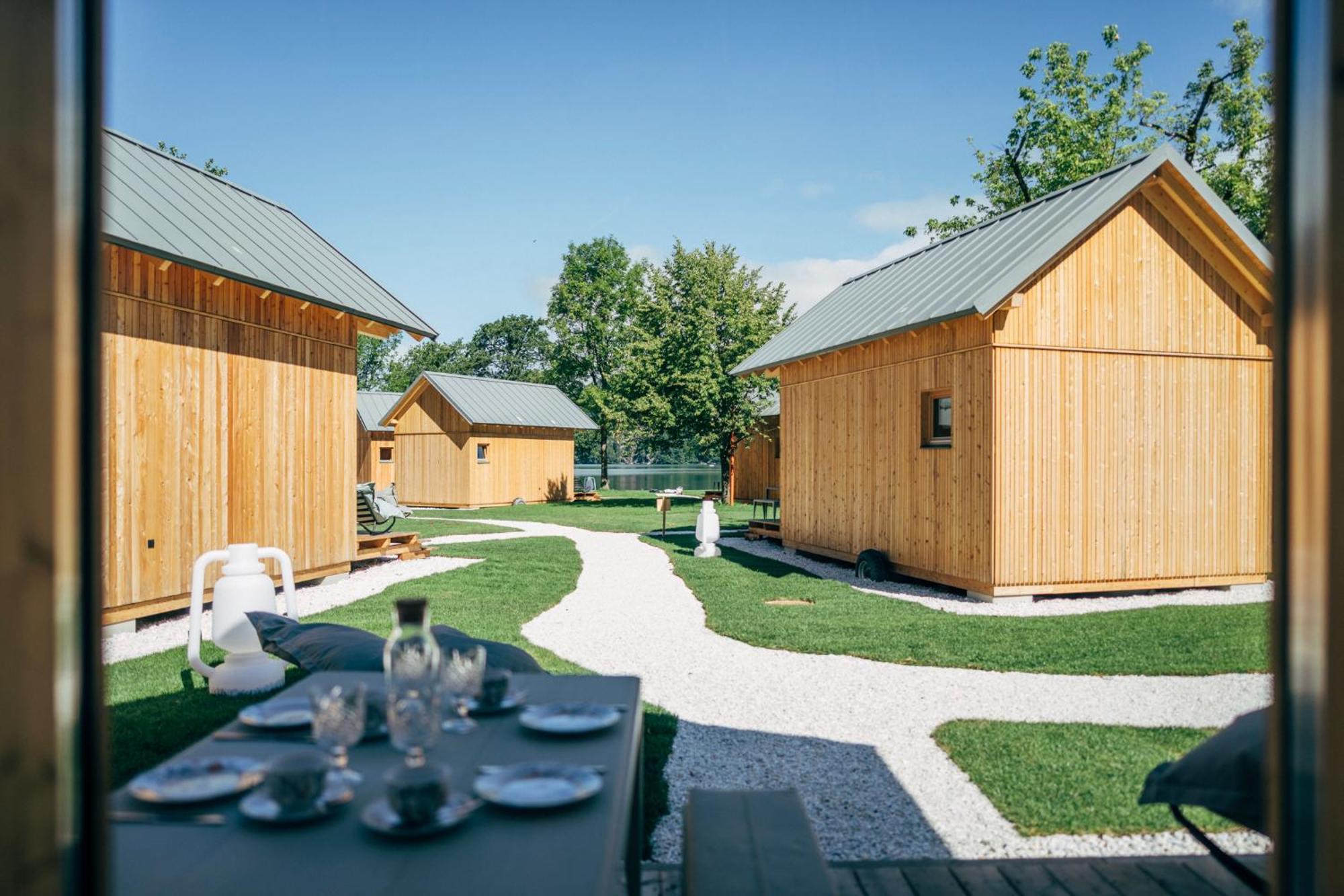 Eco Lodges Millstaetter See Döbriach Exteriör bild