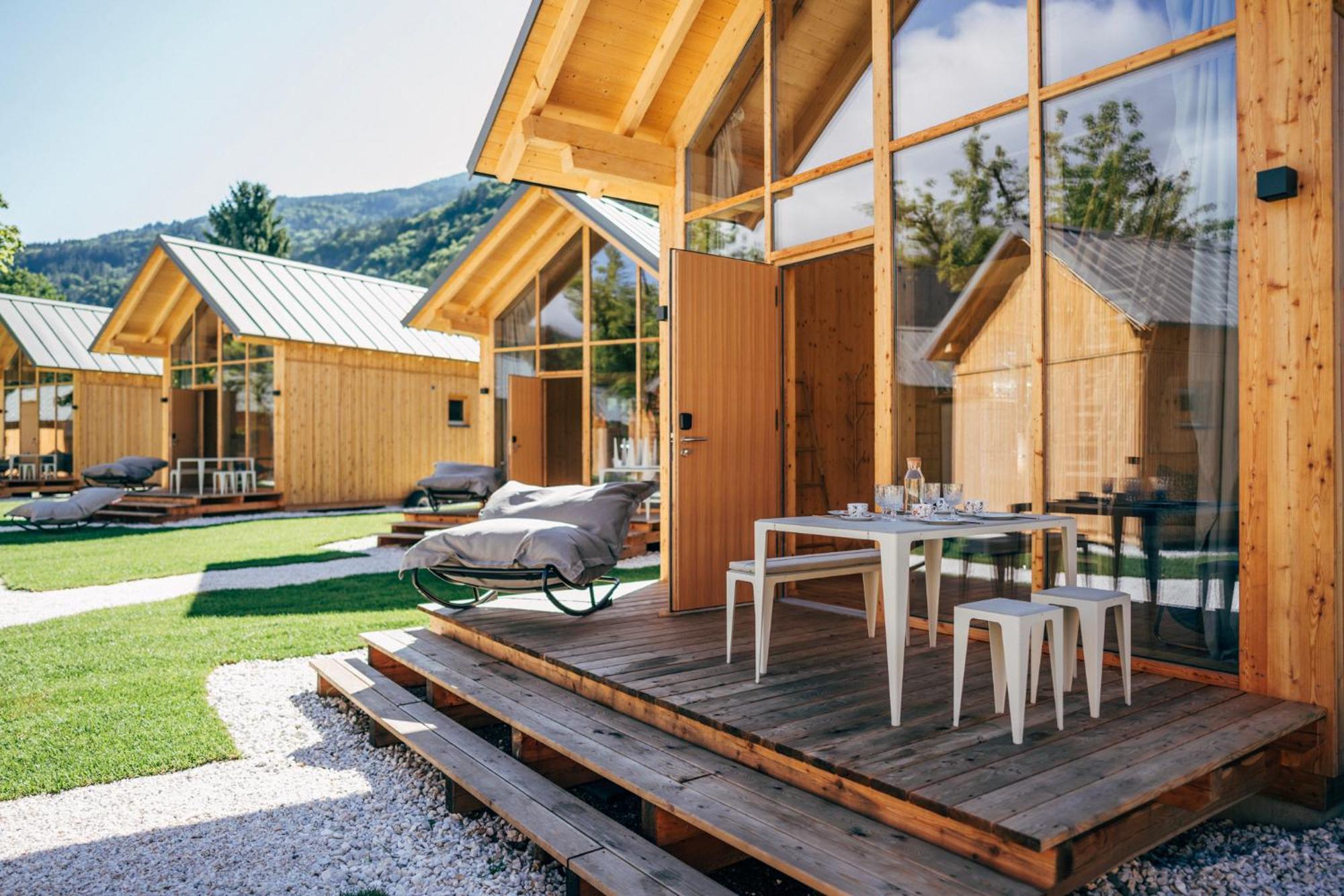 Eco Lodges Millstaetter See Döbriach Exteriör bild