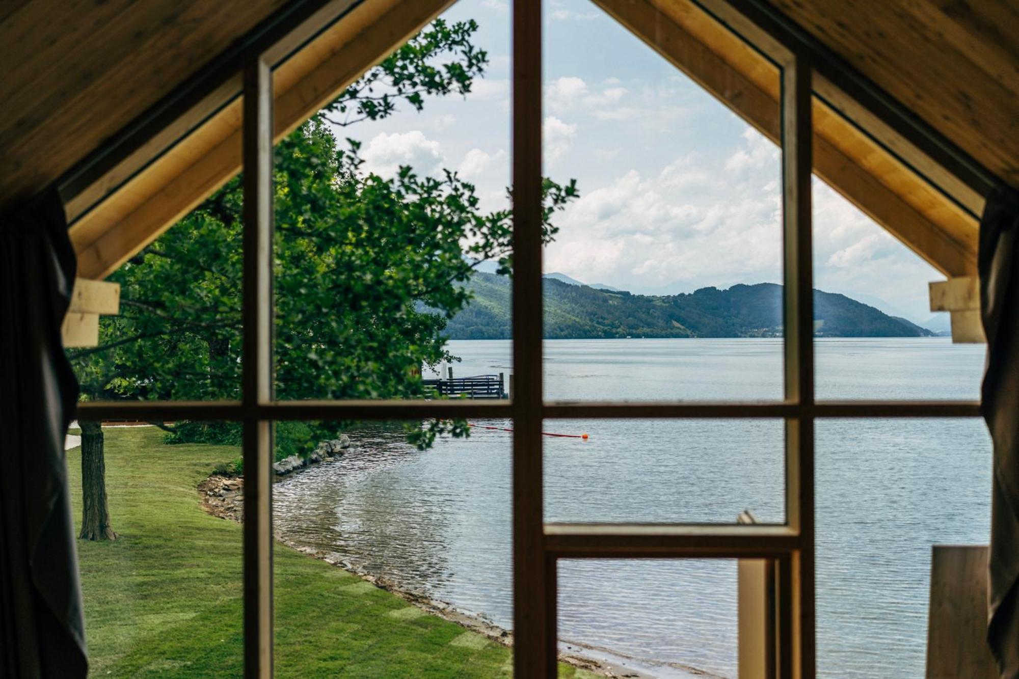 Eco Lodges Millstaetter See Döbriach Exteriör bild